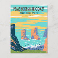 Pembrokeshire Coast National Park Wales Vintag