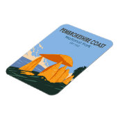Pembrokeshire Coast Nationalpark Pentolino Magnet (Linke Seite)