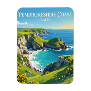 Pembrokeshire Coast Nationalpark Vereinigtes König Magnet
