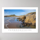Pembrokeshire Poster (Vorne)