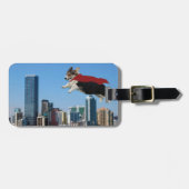 Pembrokewalisercorgi Gepäckanhänger (Vorderseite horizontal)