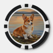 Pembrook Welsh Corgi Pokerchips (Vorderseite)