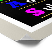 PEMDAS-Operationsreihenfolge Math Poster (Ecke)