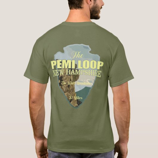 Pemi Loop (Pfeilspitzen) T-Shirt (Rückseite)