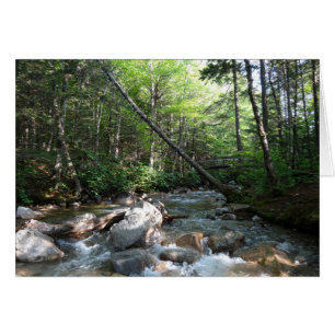Pemigewasset River Bridge in New Hampshire