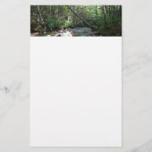 Pemigewasset River Bridge in New Hampshire Briefpapier (Vorderseite)