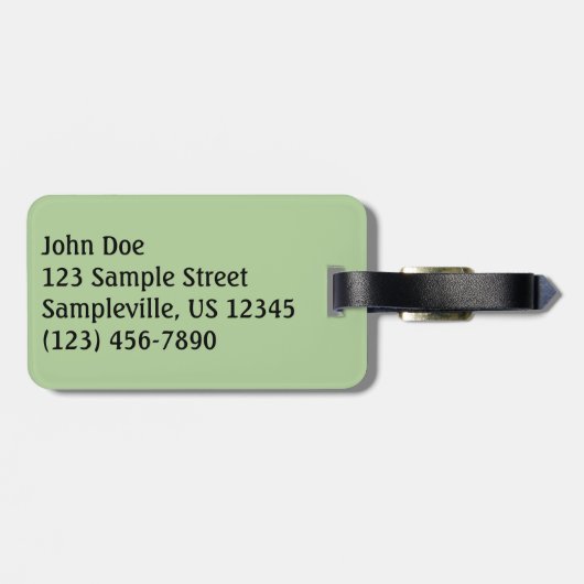 Pemigewasset River Bridge in New Hampshire Gepäckanhänger (Rückseite horizontal)