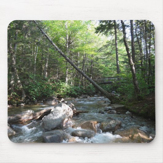Pemigewasset River Bridge in New Hampshire Mousepad (Vorne)