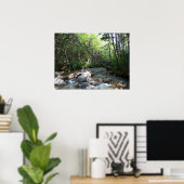 Pemigewasset River Bridge in New Hampshire Poster (Heimbüro)