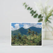 Pemuteran Mountains Bali Indonesia Postcard Feiertagspostkarte (Stehend Vorderseite)