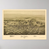 Pen Argyl, PA Panoramic Map - 1894 Poster (Vorne)