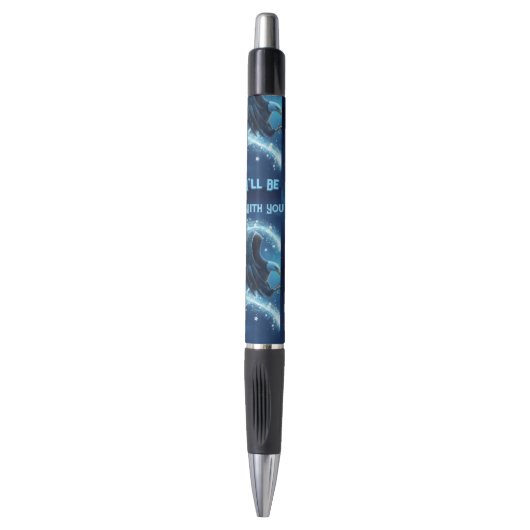 Pen Bald Eagle Heart Custom Loyalty 1 Kugelschreiber (Vorderseite Vertikal)