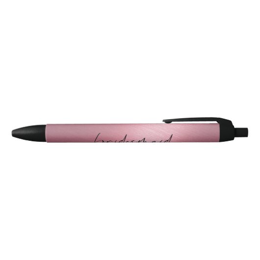 Pen - Chic Script Bridesmaid Kugelschreiber (Oberseite)
