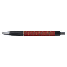 Pen Christian Crosses on Crimson Red