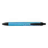 Pen cooles blaues Wasser Kugelschreiber (Rückseite)