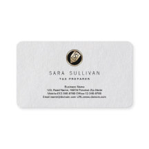 Pen Dollar Icon Tax Preparer Premium BusinessCard