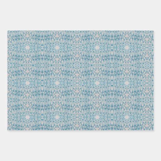 Pen Doodle Wrapping Paper Sheets Set 3 Geschenkpapier Set (Vorderseite)