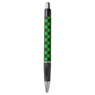 Pen für schwarzen grünen Karo Kugelschreiber