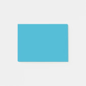 Pen Ink Blue Bold farbig Post-it Klebezettel (Vorderseite)