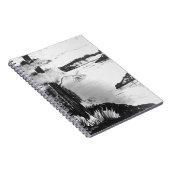 Pen & Ink LandschaftsNotebook Notizblock (Rechte Seite)
