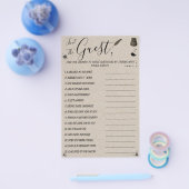 Pen & Inkwell | Suchen Sie die Gästekarte Flyer (Einzeln)