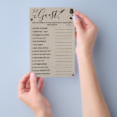 Pen & Inkwell | Suchen Sie die Gästekarte Flyer (Handgriff)