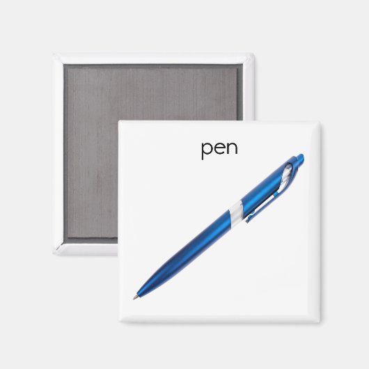 Pen Kühlschrank Magnet (Vorderseite/Rückseite)