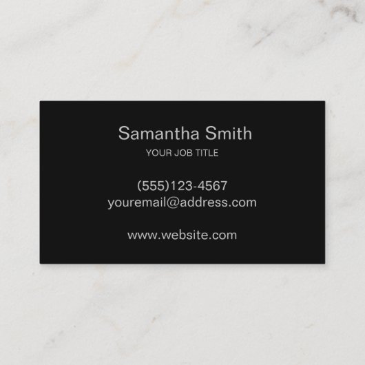 Pen Logo Freelance Writer and Calligraphy Writer Visitenkarte (Rückseite)