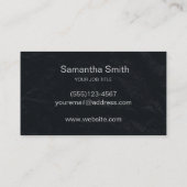 Pen Logo Freelance Writer and Calligraphy Writer Visitenkarte (Rückseite)