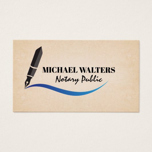 Pen-Logo | Notar (Vorderseite)