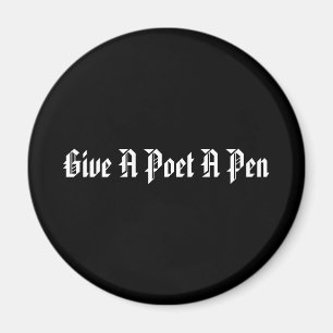 Pen Magnet des Dichters