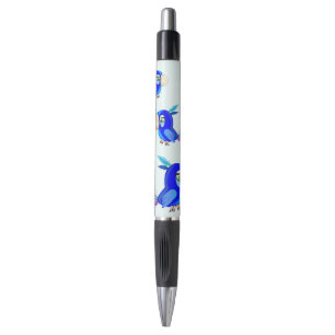 Pen mit blauem Papagei Kugelschreiber