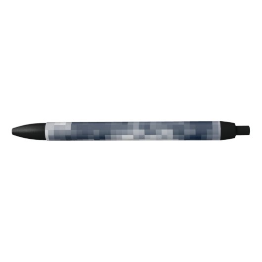 Pen mit Pixel Cloud-Design Kugelschreiber (Vorderseite)