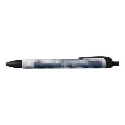 Pen mit Pixel Cloud-Design Kugelschreiber (Oberseite)
