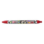 Pen Office and School Pen Cat Feline Retro Kugelschreiber (Vorderseite)