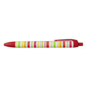 Pen Office and School Pen farbenfrohe Bright Strip Kugelschreiber (Oberseite)