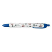 Pen Office and School Pen Floral Flowers Kugelschreiber (Unterseite)
