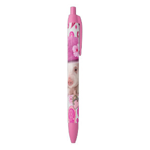 Pen Office and School Pen Pink Pig Herz Kugelschreiber