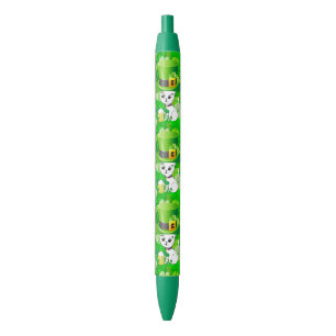 Pen Office and School Pen St. Patrick's Cat Beer Kugelschreiber