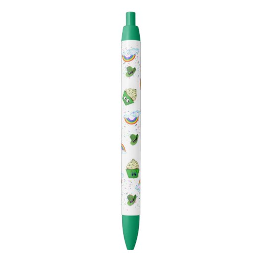 Pen Office and School Pen St. Patrick's Cupcake Kugelschreiber (Vorderseite Vertikal)