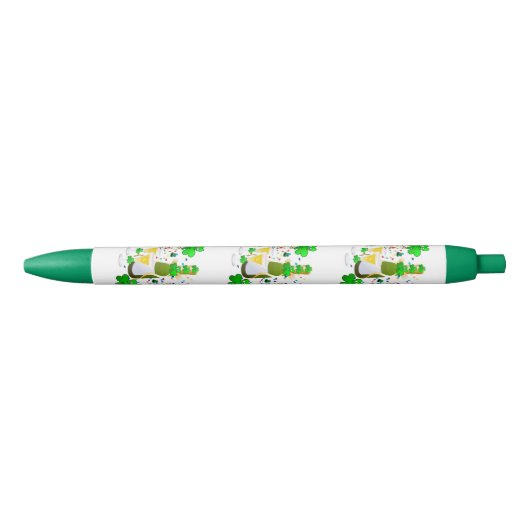 Pen Office and School Pen St. Patrick's Day Wine Kugelschreiber (Vorderseite)