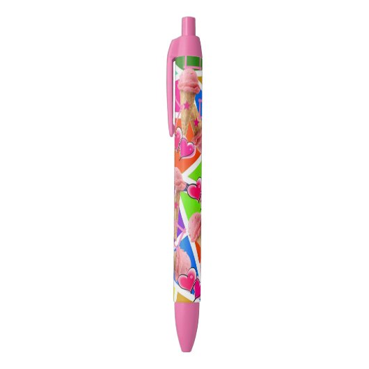 Pen Office and School Pen Strawberry Ice Creme Kugelschreiber (Oberseite (Vertikal))