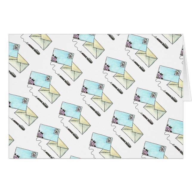 Pen Pal Card (Vorderseite (Horizontal))