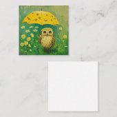 Pen Pal Pals: Raintropen und Lächeln mit Schüssel Mitteilungskarte (Vorne/Hinten)