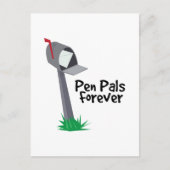 Pen Pals Forever Postkarte (Vorderseite)