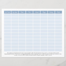 Pen & Paper Game für Familien, Freunde, Party