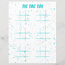 Pen & Paper Game Tic Tac Ton Fun