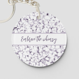 Pen Strokes Abstraktes Skript Schlüsselanhänger