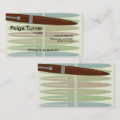 Pen Style Business Card Visitenkarte (Vorne/Hinten)