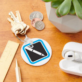 Pen-Symbol Schlüsselanhänger